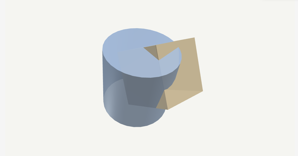 3D Shapes Overlap