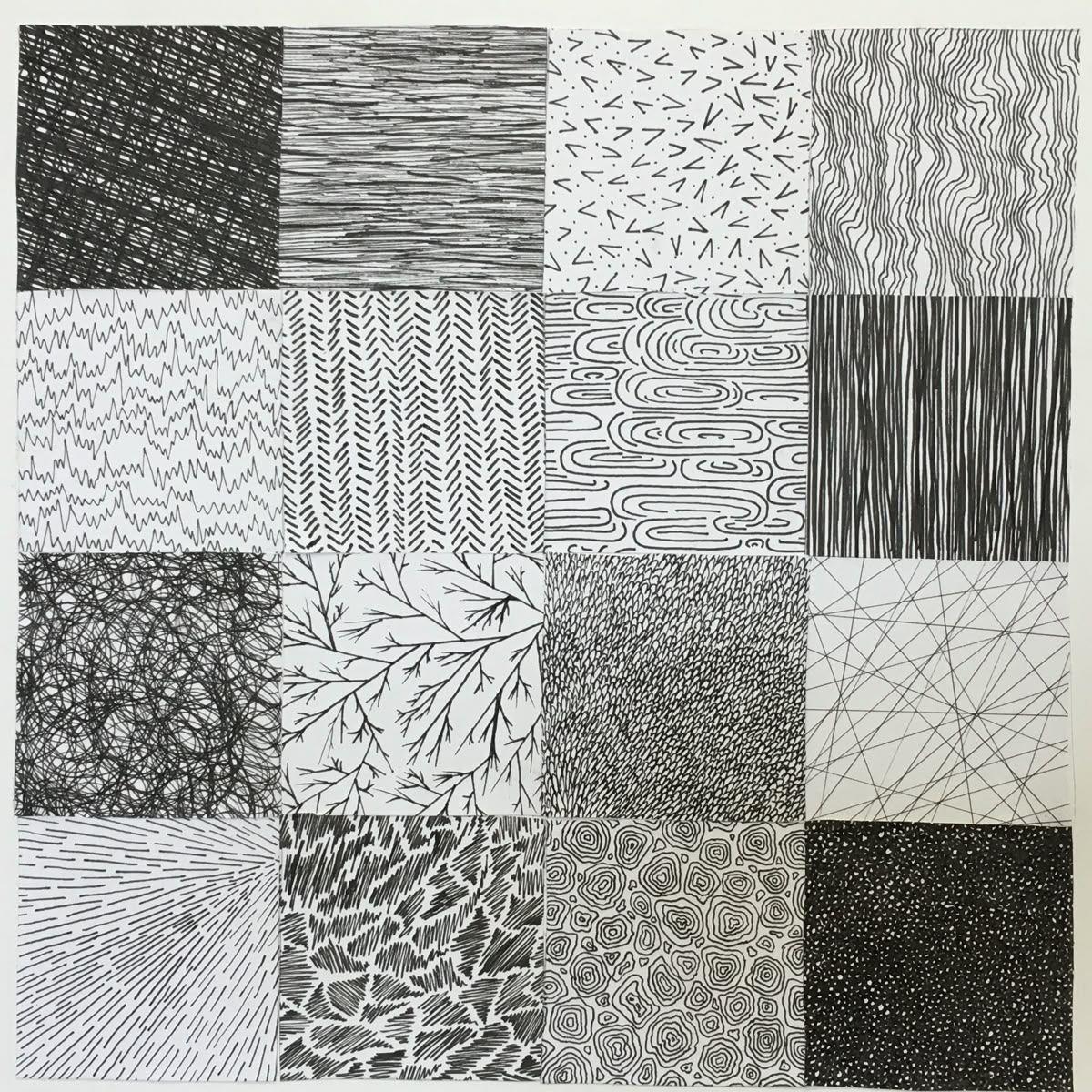 Texture Drawing Practice